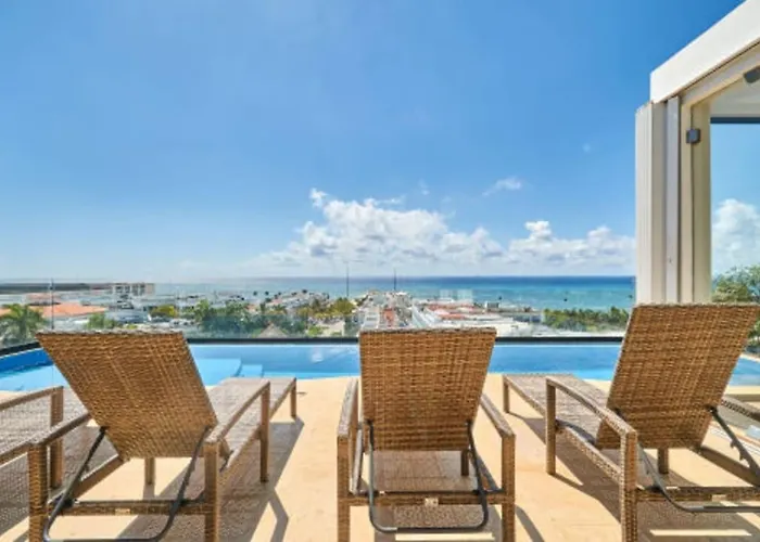 2 Bdrm Ocean View Private Pool Heart Of Town Playa del Carmen
