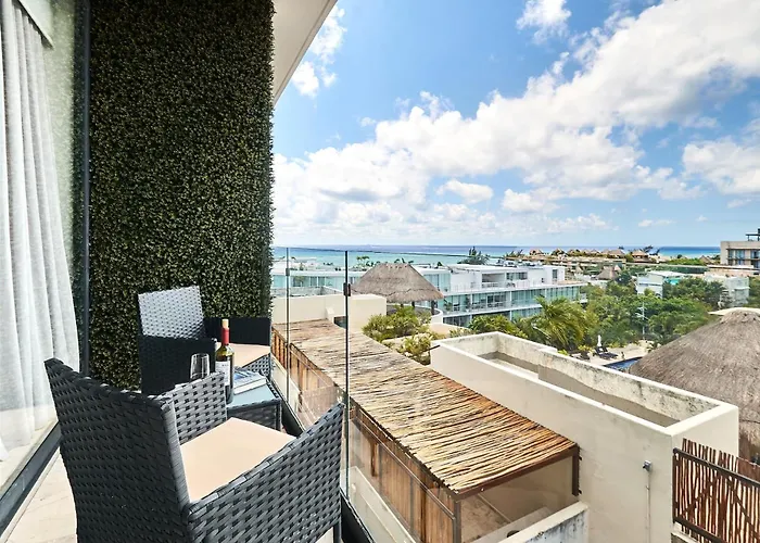 Apartamento 2 Bdrm Ocean View Private Pool Heart Of Town Playa del Carmen