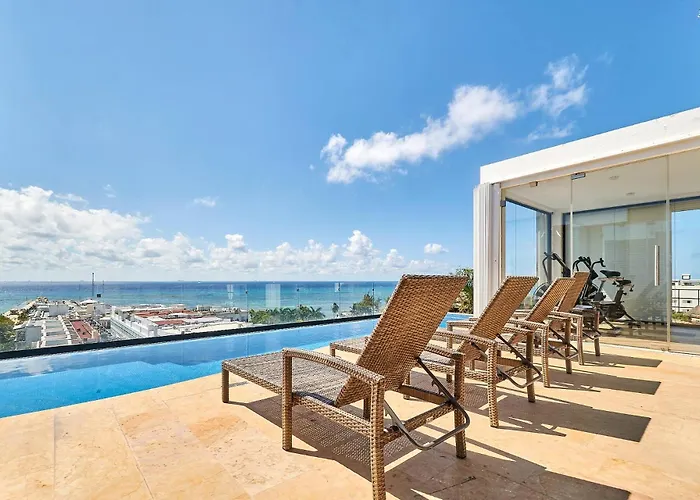Apartamento 2 Bdrm Ocean View Private Pool Heart Of Town *